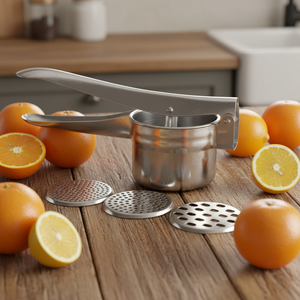 <span class=keywords><strong>Presse</strong></span>-agrumes en acier inoxydable 3 en 1, extracteur de jus <span class=keywords><strong>professionnel</strong></span>, outil pour <span class=keywords><strong>purée</strong></span> lisse, nourriture pour bébé, ustensiles de cuisine nordiques, gadget pour la maison - Product Image 1