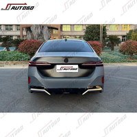 Kit carrosserie pour BMW Série 5 F10, mise à niveau G60 : pare-chocs avant et arrière, phares, feux arrière, échappement, capot, ailes, coffre, ensemble de portes