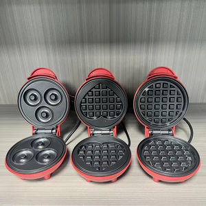 Machine à Gaufres Électrique <span class=keywords><strong>Mini</strong></span> Appareil de Cuisson de Cuisine pour le Petit-Déjeuner des Enfants Dessert Poêle à Oeufs Frits Petite Gaufrière - Product Image 4