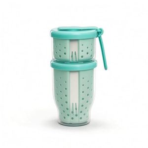 Gobelet à salade personnalisé pour pique-nique en voiture, boîte à fruits et légumes avec fourchette, en plastique, portable, pour petit-déjeuner, salade, fruits et légumes - Product Image 1