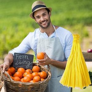 ถุงตาข่ายใส่อาหารทะเลขนาด 24 นิ้ว สำหรับปู หอย ปลาทะเล กุ้งเครย์ฟิช สำหรับทำอาหาร ถุงตาข่ายใส่หัวหอม มันฝรั่ง ผัก และผลิตผลทางการเกษตร - Product Image 6