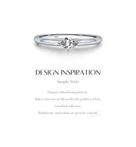 Bague de fiançailles en argent SS925 pour femme, sertie de diamants taille marquise, monture à tension, style classique, bijoux fins - Product Image 6
