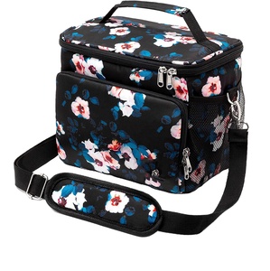 Vente en gros OEM Logo personnalisé Sac fourre-tout isotherme étanche Boîte de pique-nique congelable Sac à lunch isotherme avec bandoulière réglable - Product Image 5