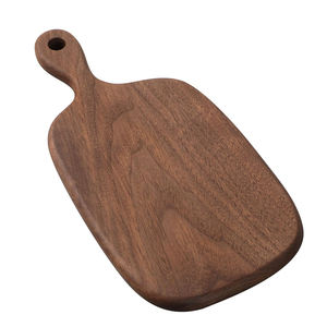 Tagliere Piccolo in Legno FSC 15,2x7,3 Pollici con Manico, Taglieri in Legno di Noce per Pane - Product Image 1
