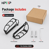 Protection de clignotant en maille pour moto Zontes 368G – Kit d'accessoires et de pièces pour grille de lampe indicatrice