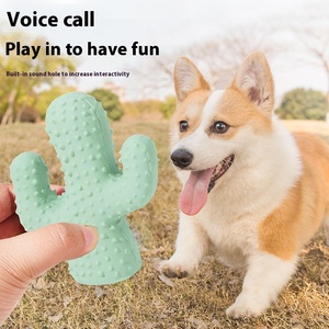 Wholesales Eco-Friendly Latex Cactus <strong>Dog</strong> <strong>Toy</strong> Durable Chew <strong>Dog</strong> <strong>Toy</strong> in the Form of a Squeaky <strong>Toy</strong> for <strong>Pet</strong> <strong>Products</strong> - Product Image 2