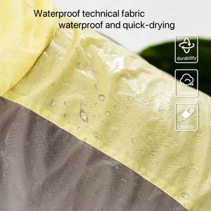 Jas hujan anjing besar anjing, besar tahan air sederhana <span class=keywords><strong>Golden</strong></span> <span class=keywords><strong>Retriever</strong></span> Labrador luar ruangan perjalanan pakaian anjing peliharaan - Product Image 3