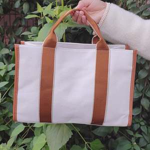 Sac fourre-tout en toile de coton avec fermeture éclair, poignée en corde, logo personnalisé, couleur personnalisée, utilisation publicitaire - Product Image 6