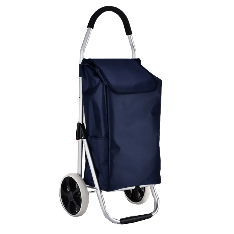 Hot Sales shopping trolley bag with wheels trolleys supermarket shopping carts