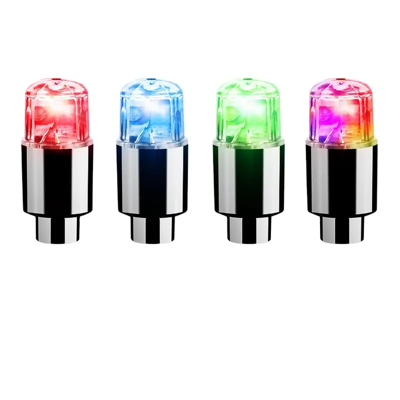 Led Flash Wheel Tyre Tire Valve Dust Light For Bike Bicycle Motorcycle Car