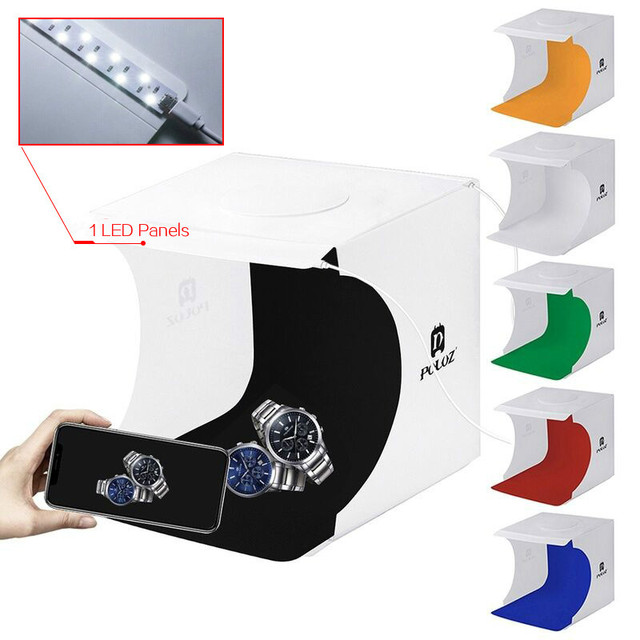 Custom Portable Mini Photo Studio Light Foldable Desktop Led Photography Shooting Box