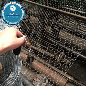 热浸镀锌钢六角孔1英寸2英寸围栏用鸡丝 - Product Image 1