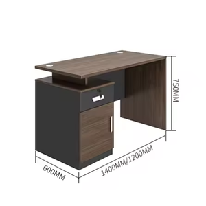 Escritorio de Computadora Moderno, Modular y Duradero, de Madera, para Dormitorio o Oficina, con Almacenamiento, Estilo Panel, 1.2M, Fácil de Montar - Product Image 6