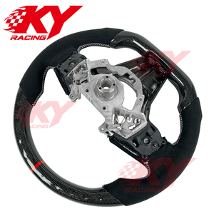 Volant de course personnalisé en fibre de carbone noire sergé pour Nissan GTR R35 2010+, 350Z, 370Z, 400Z Coupé, Skyline GT350, Q60 - Product Image 3