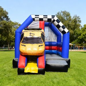 Château gonflable classique combiné avec toboggan pour enfants - Product Image 1