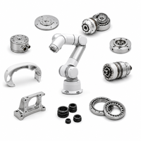 Usinage CNC de haute précision sur mesure, tournage de pièces en aluminium, acier, cuivre, service 5 axes, robotique, automatisation industrielle