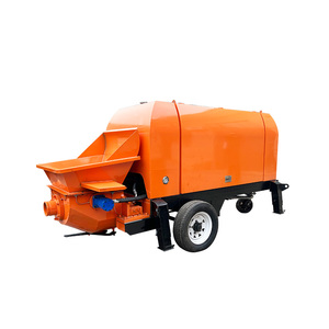 Diesel elettrico alimentato ad alta efficienza pompa per calcestruzzo bagnato miscelatore 20m verticale di trasporto per la costruzione di calcestruzzo lavoro di trasferimento - Product Image 5