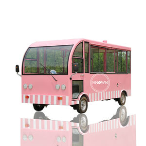 OEM 핫 세일 거리 분홍색 색깔 이동할 수 있는 음식 차를 가진 전기 음식 손수레 식사 아이스크림 트럭 핫도그 밴 - Product Image 2