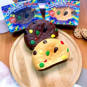 Galletas de Espuma de PU Suaves y Blandas para la Familia, Galletas Blanditas de Lenta Recuperación, Juguete Antiestrés, Juguete para Apretar con Forma de Snack, Galleta Squishy - Product Image 1
