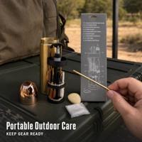 Kit de nettoyage universel en cuivre LINKSPORTS Deluxe - Accessoires de chasse et de tir en plein air hautement efficaces - Solutions de nettoyage portables