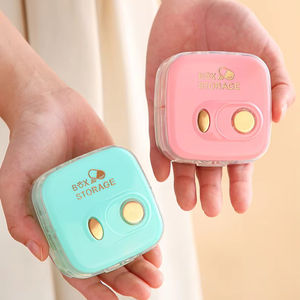 Boîte à pilules multifonctionnelle en plastique à 8 compartiments, mini-étui individuel pour pilules, distributeur scellé et étanche à l'humidité, vente en gros - Product Image 1