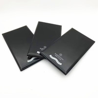 Porte-chèques de commande en similicuir personnalisé avec logo pour restaurant, porte-reçus de commande