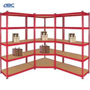 Étagères à rivets sans boulon Étagère en fil d'acier Étagère de stockage en fer Étagères empilables en métal pour garage entrepôt industriel - Product Image 6