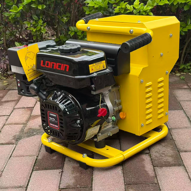 Loncin Engine High Efficiency New Portable High Frequency Induction Welding Machine 3KW 200A Gasoline Welding Generator