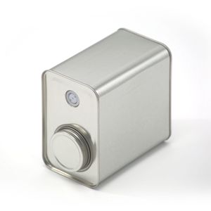 Boîte en métal pour grains de café, emballage en fer blanc avec couvercle à vis, vente en gros, vide, 150g-250g, pour aliments, impression personnalisée, forme ronde - Product Image 2