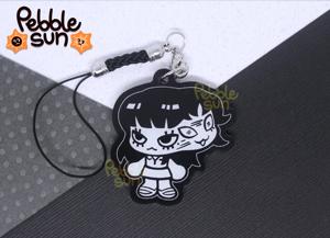 จี้โทรศัพท์อะคริลิคสองด้านลายตัวละครอนิเมะจุนจิ อิโตะ OEM ODM ขนาด 4.5 ซม. จากจีน - Product Image 4