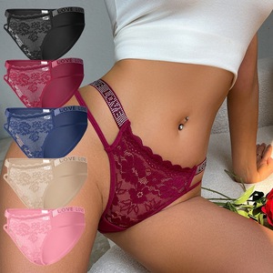 <span class=keywords><strong>Slip</strong></span> a Vita Media Sexy in Pizzo per <span class=keywords><strong>Donna</strong></span>, Stile Europeo e Americano, in Nylon Traspirante, Trasparente in Seta Ghiaccio - Product Image 1