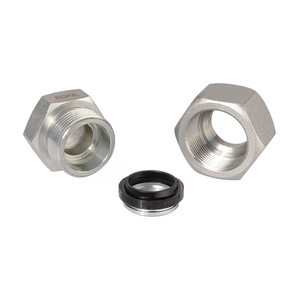 Duy nhất ferrule cắm thép mạ kẽm mềm niêm phong cắt Vòng duy nhất ferrule thẳng cắm phụ kiện ống thủy lực 6 đến 42mm - Product Image 4