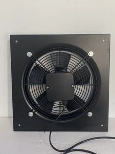 Vente en gros OBM/OEM 250mm 10 pouces 1/3 phase 100W 2600 tr/min 1000CFM ventilateur à flux axial à lame métallique murale ventilateur d'échappement IP55 à faible bruit - Product Image 3