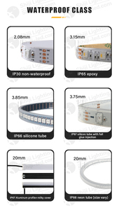 LED băng ánh sáng Dải sk9822 hd107s <span class=keywords><strong>apa102</strong></span> địa chỉ RGB kỹ thuật số LED Strip ánh sáng - Product Image 5