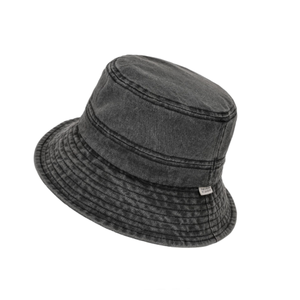 Stile classico 100% cotone lavato pigmenti tinti cappello da secchiello stile caldo vecchio Look semplice cappello da secchio per papà - Product Image 2