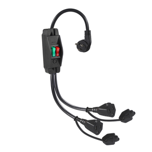 Presa diretta dalla fabbrica americana a <span class=keywords><strong>3</strong></span> Pin spina a <span class=keywords><strong>2</strong></span> <span class=keywords><strong>X</strong></span> cavo NEMA 5-15R USA cavi corrente ci presa Splitter cavo con interruttore On/off - Product Image 6