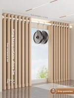 Tringle à rideau télescopique antidérapante à fixation par tension, sans perçage, à barre unique, pour maison locative, magasin de vêtements, balcon, organisateur de vêtements