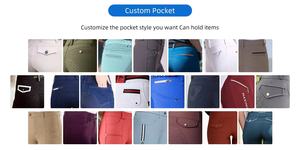 Jodhpurs antidérapants de qualité supérieure avec de <span class=keywords><strong>grandes</strong></span> poches zippées, vêtements de travail équestre pour hommes, pantalons d'équitation - Product Image 3