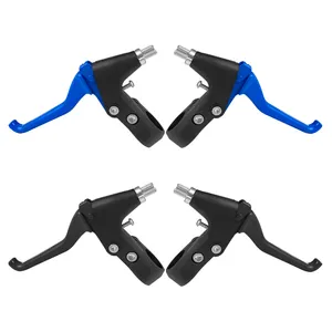 Bicycle Brake Lever Aluminum Alloy Lightweight Bike V Brake Disc Brakes Handle Bicycle Parts for Road and MTB Bike