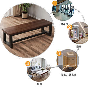 Banco para Cambiar Zapatos para Gimnasio, Centro de Entrenamiento, Tienda de Ropa o Centro Comercial, Banco Versátil para Pie de Cama, Mesa o Estante - Product Image 5