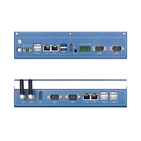 IPC Industrial Robusto sin Ventilador J6412 Quad-core 4 Hilos 2LAN 6COM RS232 RS485 DP para Conector Phoenix DC 12V-36V Nuevo