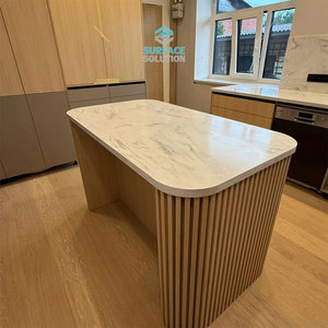 Plaques de surface solide en acrylique blanc modifié de haute qualité, comptoir <span class=keywords><strong>Dekton</strong></span> 6X2440X760mm - Product Image 2
