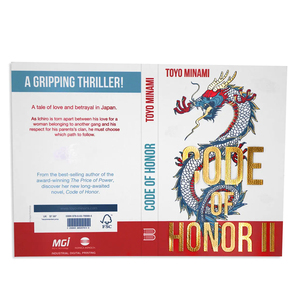 Personnalisé Premium 3D vernis surélevé feuille d'or estampage roman <span class=keywords><strong>livre</strong></span> cache-poussière Art Print Spot UV impression Illustration livres veste - Product Image 4