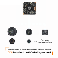 Module de caméra IP 38x38mm 8MP 4K 20fps 2.6 H.265 H.264, carte réseau pour intégration de caméra dôme IPC en basse lumière