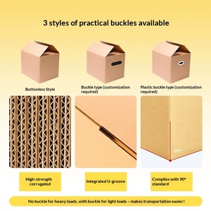 Extra Strong Cross Border FBA Shipping <b>Boxes</b> for Moving Storage and Packing - Product Image 2