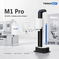 Robot collaboratif SCARA M1 Pro, portée de 400 mm, précision de répétition de ±0,02 mm pour l'automatisation de l'assemblage électronique et du placement de composants
