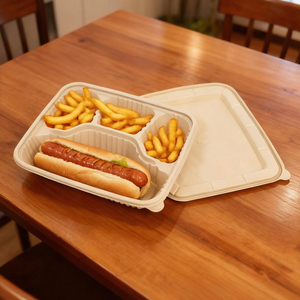 Lưu trữ dùng một lần Takeaway container phân hủy sinh học tủ đông an toàn phân hủy sinh học container - Product Image 2