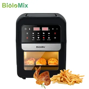 Customize New Design 7L Capacity Multifunctional Hot Oven Type Air Fryer Cooker Oven Smart With Digital Touch Control And Basket