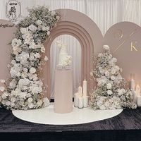 DKB - Décoration de scène pour événements et fêtes, toile de fond florale, fournitures pour murs de fleurs, support de toile de fond florale