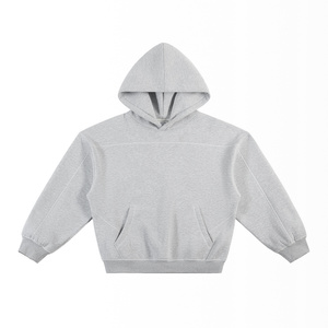 Sudadera con Capucha de Corte Cuadrado Estilo Americano, Chándal Hip Hop, Ropa Urbana, 350G, Alta Calidad, Ajuste Perfecto, Sudadera con Capucha Moderna, Logotipo Personalizado DTG - Product Image 3